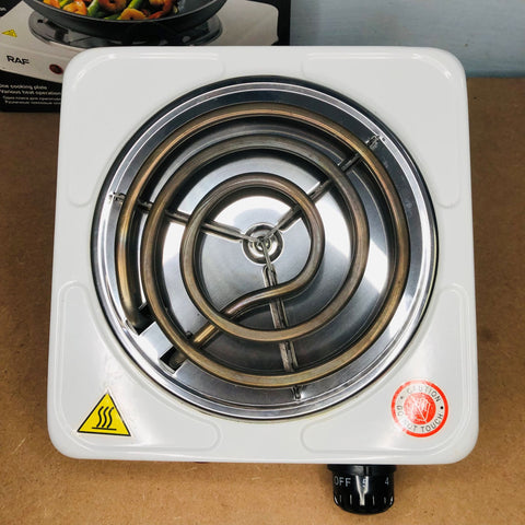 Electric hot plate stove | 1000W Electric Burner Stove for cooking | 2 Min Heat Up –Temperature Control Coil – Electric Cholha