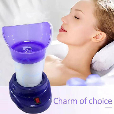 Facial Steamer and Nose Inhaler | 2 in 1 Steam Machine for Face, Cold and Blocked Nose | Baby Steamer for Skin Care and Sinus Relief
