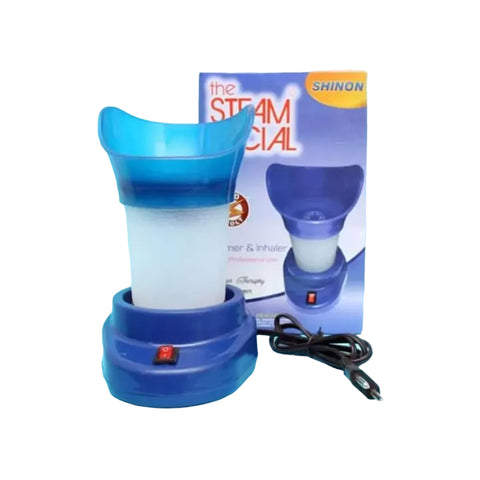 Facial Steamer and Nose Inhaler | 2 in 1 Steam Machine for Face, Cold and Blocked Nose | Baby Steamer for Skin Care and Sinus Relief