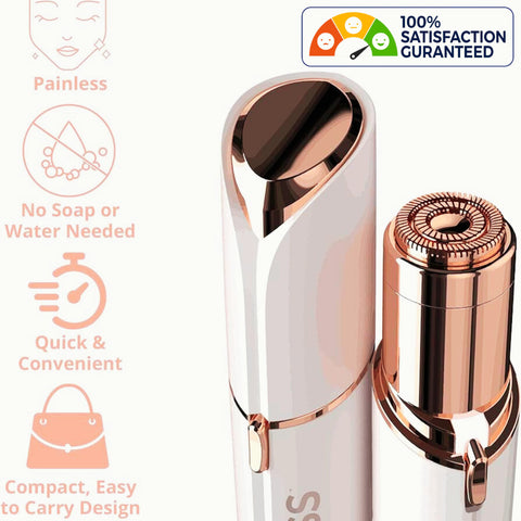 Blawless Hair Removal Machine | Rechargeable Facial Hair Remover for Women | Painless Hair Removal Device for Face & Body