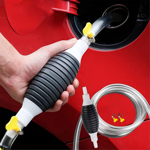 Hand Pump | Manual Oil Transfer Fuel Pump for Petrol, Diesel, Gasoline, Oil, Water, Liquid | Ideal for Cars, Fish Tanks, More