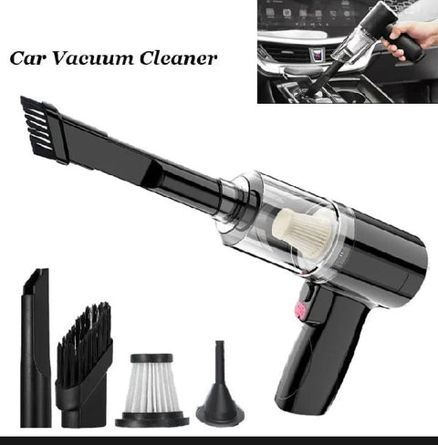 Car Vacuum Cleaner | 3 in 1 Handheld Wireless Vacuum | Portable Vacuum & Air Blower | Laptop & Home Cleaning Accessories | Multi-Function Cleaner