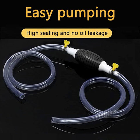 Hand Pump | Manual Oil Transfer Fuel Pump for Petrol, Diesel, Gasoline, Oil, Water, Liquid | Ideal for Cars, Fish Tanks, More