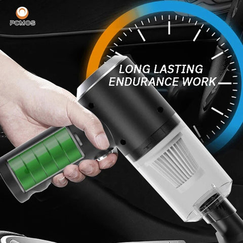 Car Vacuum Cleaner | 3 in 1 Handheld Wireless Vacuum | Portable Vacuum & Air Blower | Laptop & Home Cleaning Accessories | Multi-Function Cleaner