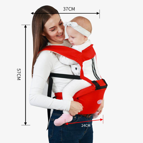 Baby Carrier Belt | Adjustable Straps, Ergonomic Design, Strong Material, Washable | Infant & Toddler Carrier Bag | Baby Carrier Sling Hip Seat for Newborns