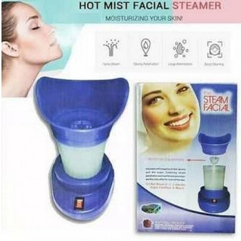 Facial Steamer and Nose Inhaler | 2 in 1 Steam Machine for Face, Cold and Blocked Nose | Baby Steamer for Skin Care and Sinus Relief