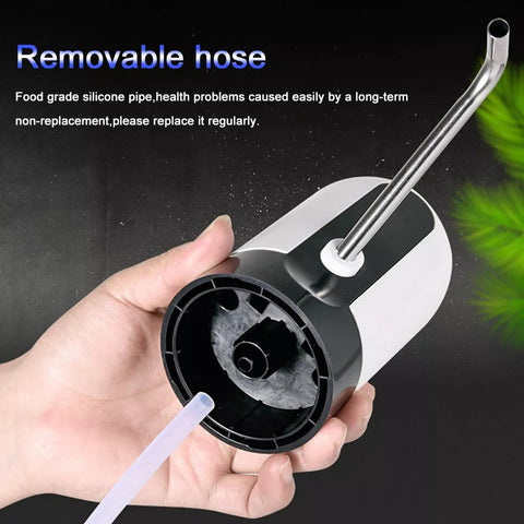 USB Rechargeable Electric Water Pump Dispenser – Portable Water Bottle Pump for Home, Office & Travel