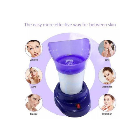 Facial Steamer and Nose Inhaler | 2 in 1 Steam Machine for Face, Cold and Blocked Nose | Baby Steamer for Skin Care and Sinus Relief