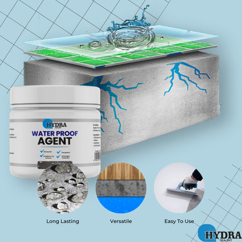 Hydra Sealant (Waterproof Leak Agent) – Transparent Sealant Glue for Anti-Leakage & Water proofing, Ideal for Toilets, Exterior Walls, Roofs Coating